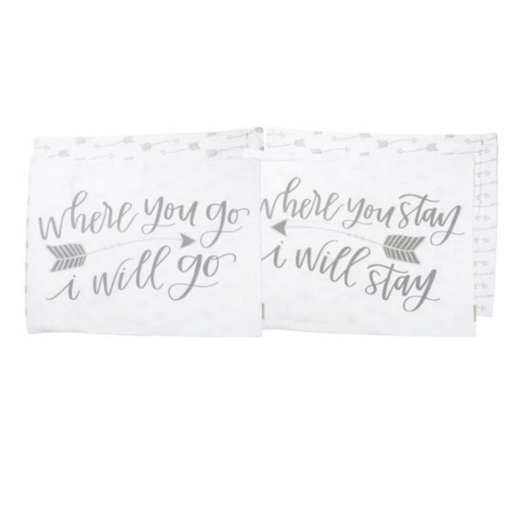 Couples Pillowcase Set - Go Stay Be with you